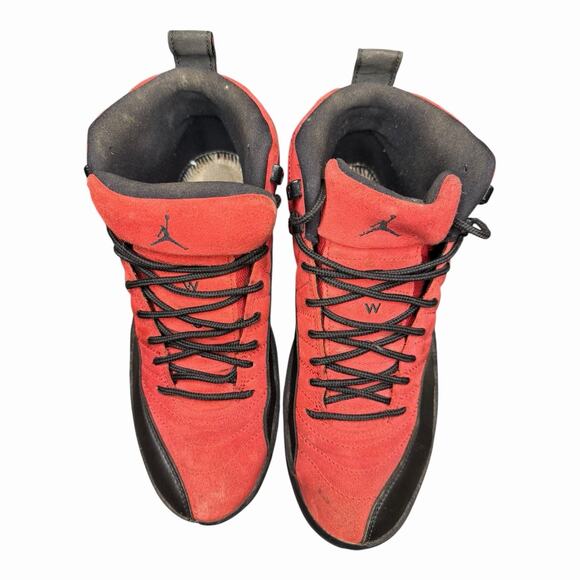 Nike Air Jordan 12 Retro Reverse Flu Game Red/Black CT8013-602 Men’s Size 9 - Picture 4 of 10